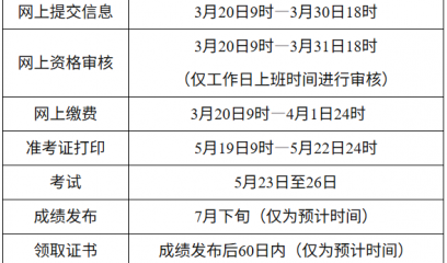 青海2026年上半年计算机技术与软件专业技术资格（水平）考试报名通知